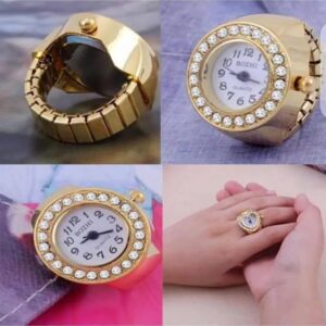 Finger Ring Watch For Women & Girls