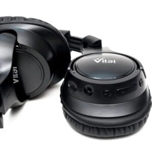 Vital Nova Wireless Headphones - Bluetooth 5.1,HD Sound 12H Playtime Type-C Fast Charging